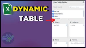 DYNAMIC TABLES IN EXCEL