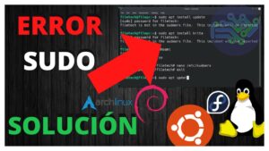 como solucionar user is not In the sudoers file