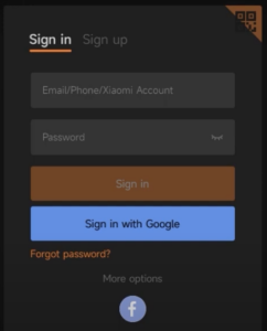 forgot password- reset Xiaomi